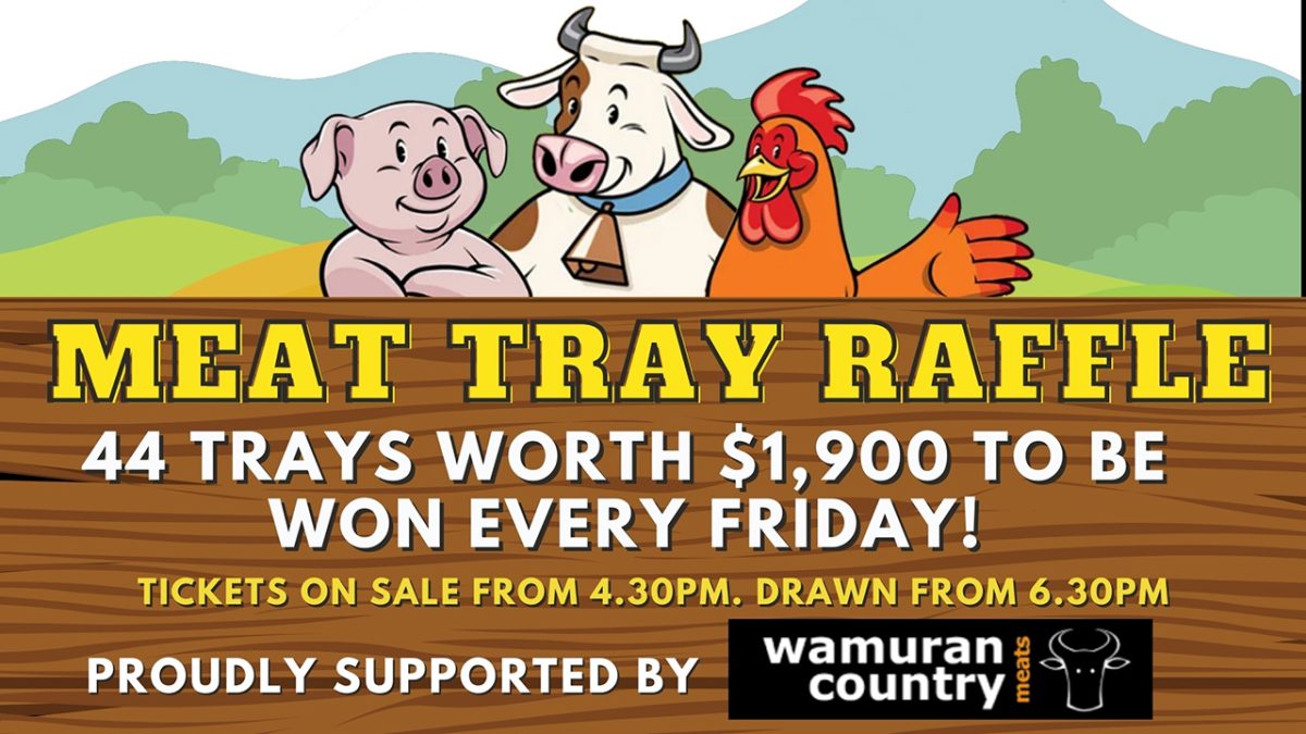 Meat Tray Raffle – Bribie Island Bowls Club