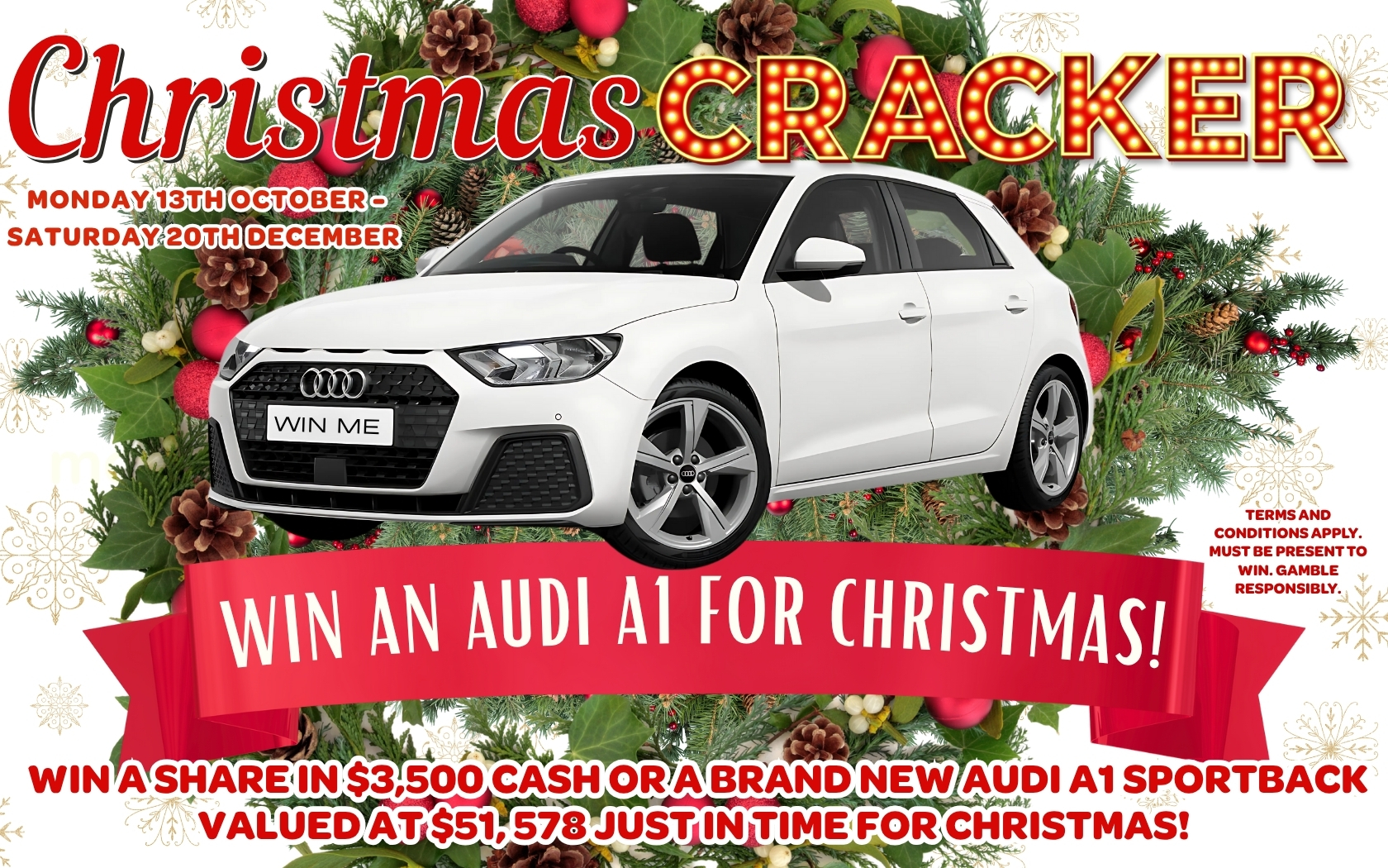 Christmas Cracker Car Giveaway