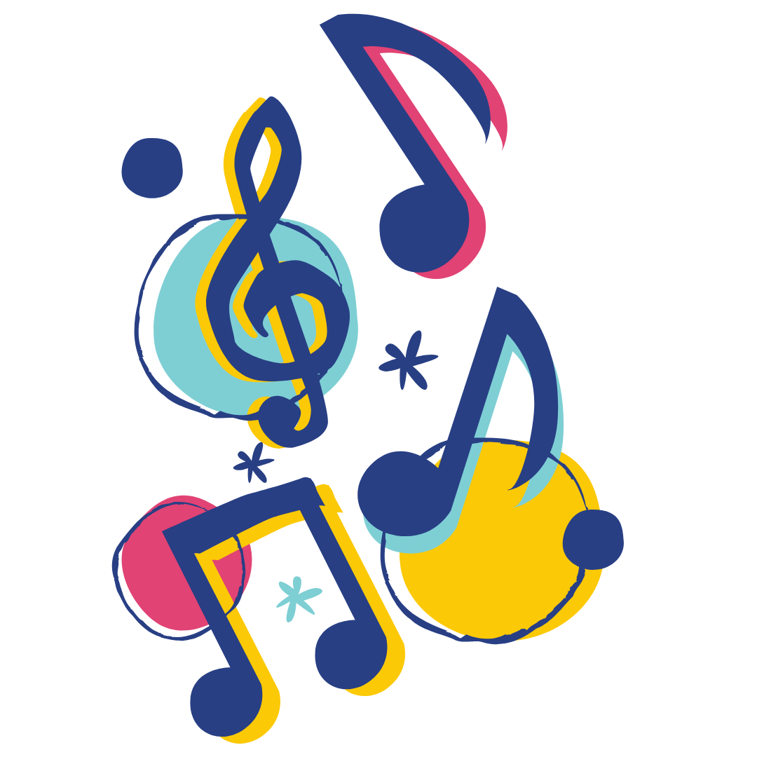 Music notes design image 2