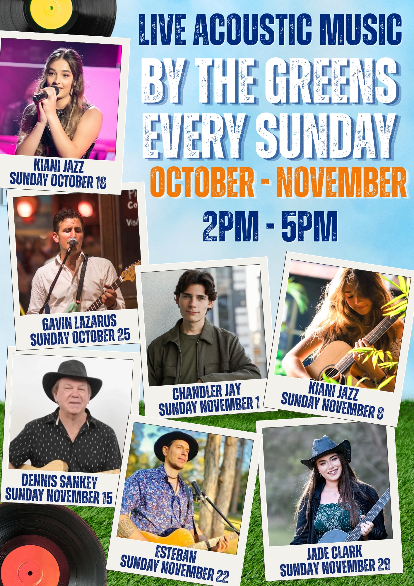 Live Music BIBC – October & November Music